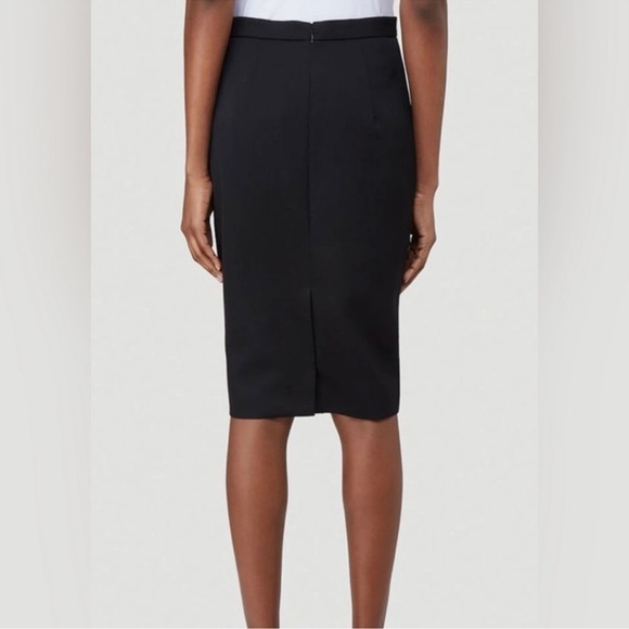 NWT BURBERRY Pencil Skirt Size 8 - BLACK - Picture 10 of 14